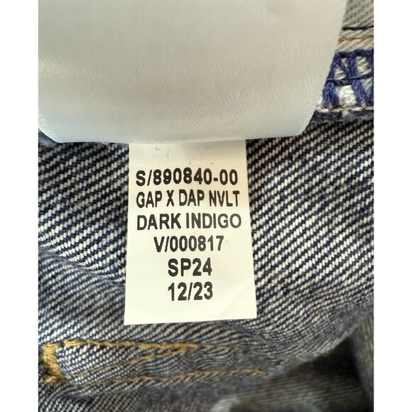 Gap x Dap Cotton 90s Loose Jeans Size 36x32 Harlem Dapper Dan Limited Edition - Picture 11 of 12